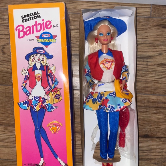 Barbie - 1992 Vintage KRAFT Treasures  Doll Never Removed - Picture 7 of 16